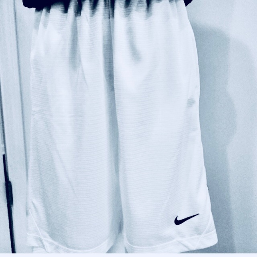 White Athletic Short